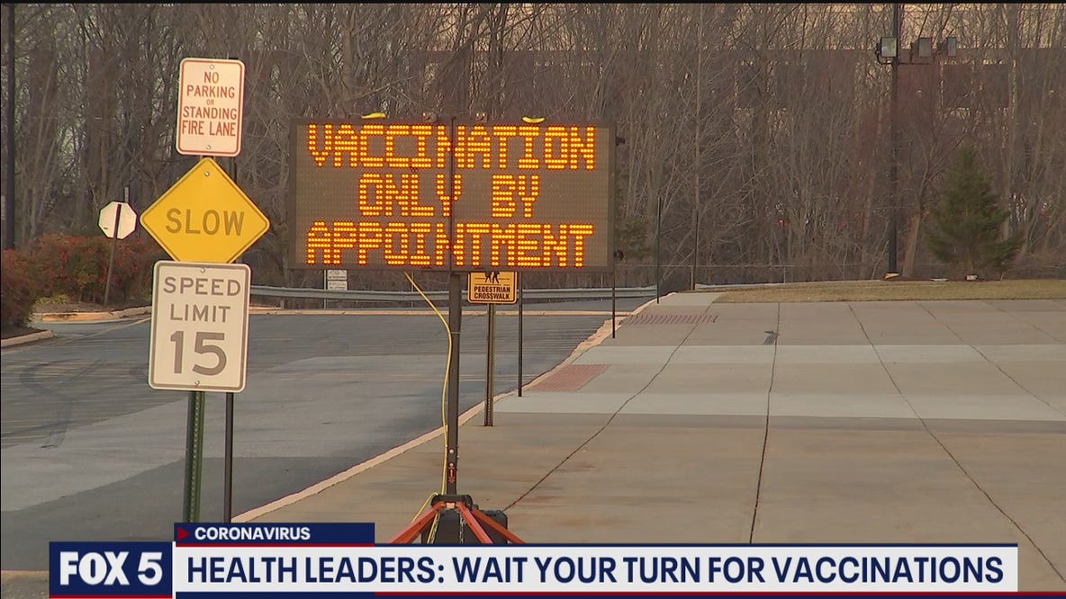 Health leaders: Wait your turn for vaccinations